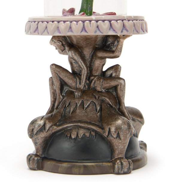 Enchanted Rose Light-Up Living Magic Sketchbook Ornament - Beauty and the Beast