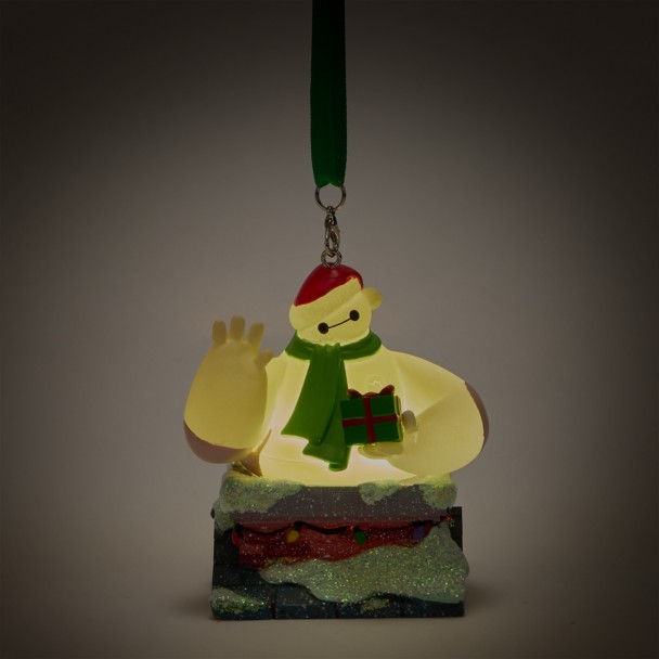Baymax Light-Up Living Magic Sketchbook Ornament - Big Hero 6