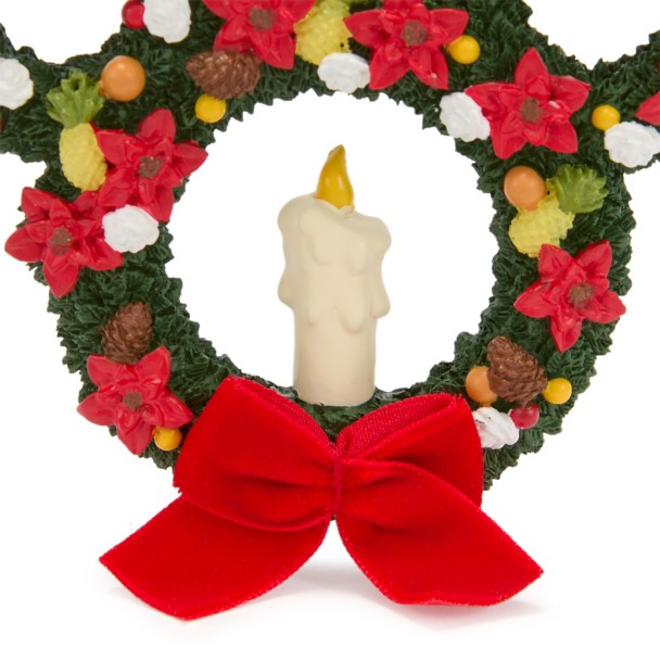 Mickey Mouse Icon Holiday Wreath Ornament