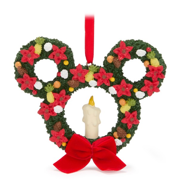 Santa Mickey Mouse Ornament