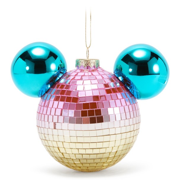 Mickey Mouse Icon Mirrored Disco Ball Ornament