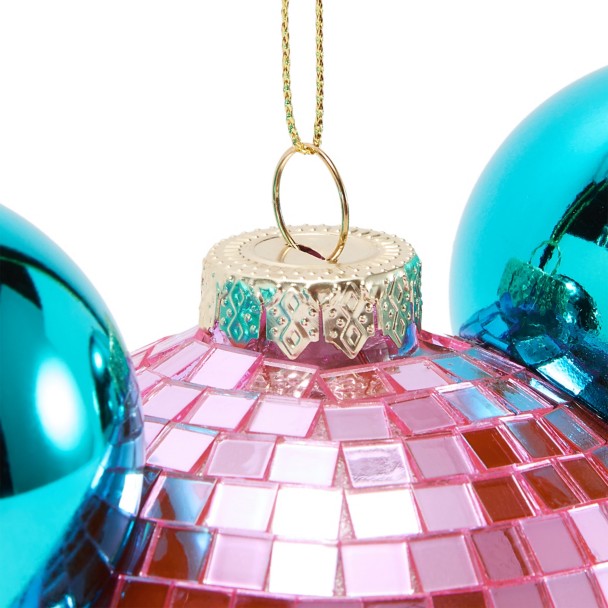 Mickey Mouse Icon Mirrored Disco Ball Ornament