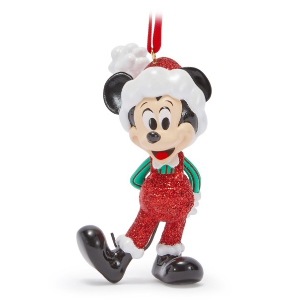 Santa Mickey Mouse Ornament Santa Mickey Mouse Ornament