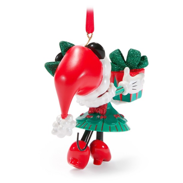 Santa Minnie Mouse Ornament