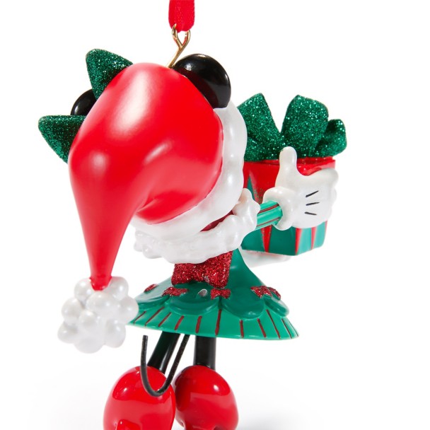 Santa Minnie Mouse Ornament