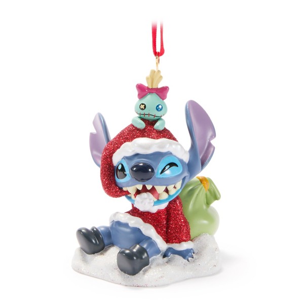 Santa Stitch with Scrump Figural Ornament – Lilo & Stitch Santa Stitch with Scrump Figural Ornament – Lilo & Stitch