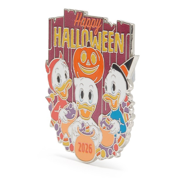 Huey Dewey and Louie Pin ''Happy Halloween 2026'' - Trick or Treat - Limited Release