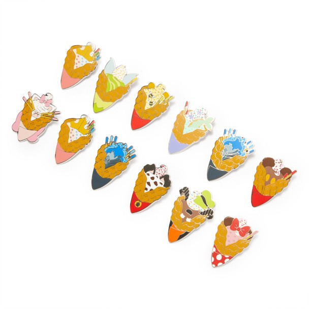 Disney Ice Cream Cones Mystery Pin Blind Pack - 2-Pc. - Limited Release