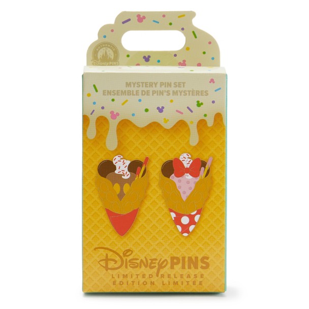 Disney Ice Cream Cones Mystery Pin Blind Pack - 2-Pc. - Limited Release