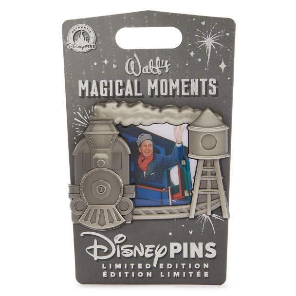 Walt Disney with Train Pin - Walt's Magical Moments - Limited Edition