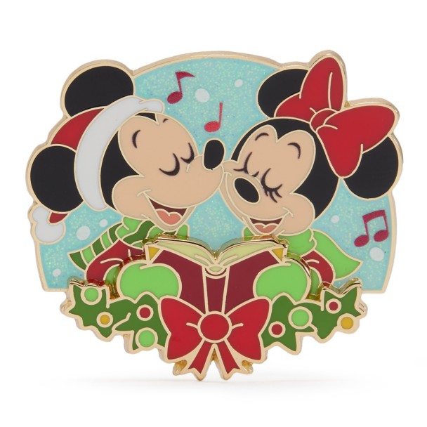 Mickey and Minnie Mouse Holiday Pin – Disney Magical Melodies – Limited Edition Mickey and Minnie Mouse Holiday Pin – Disney Magical Melodies – Limited Edition