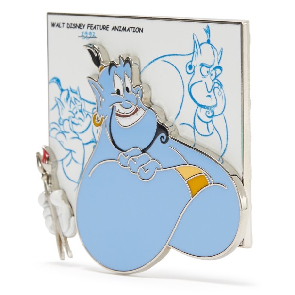 Genie Pin - Aladdin - Brush of Magic - Limited Edition