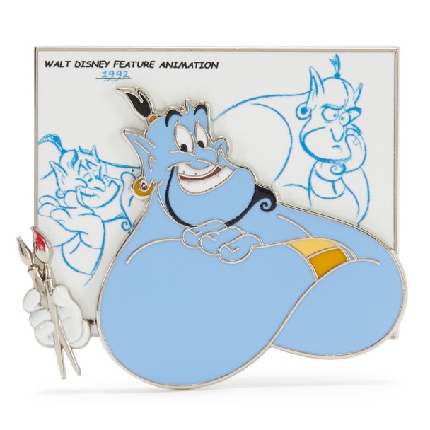 Genie Pin – Aladdin – Brush of Magic – Limited Edition