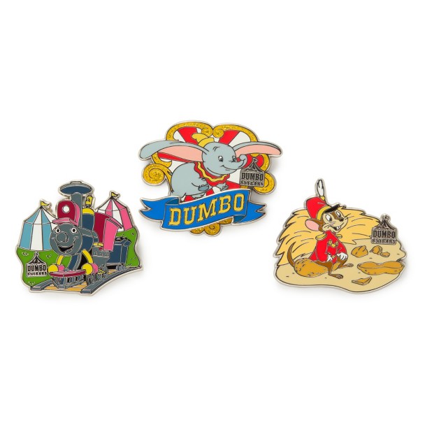 Dumbo 85th Anniversary Pin Set – 3-Pc. – Limited Edition