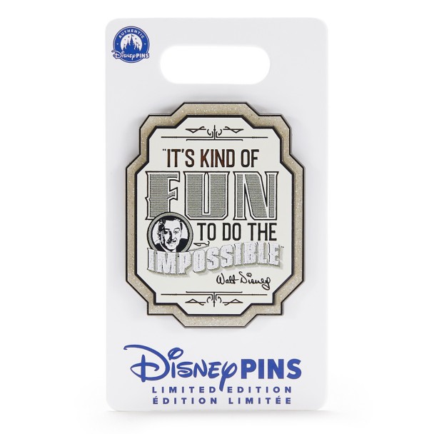 Walt Disney ''Impossible'' Pin - Limited Edition