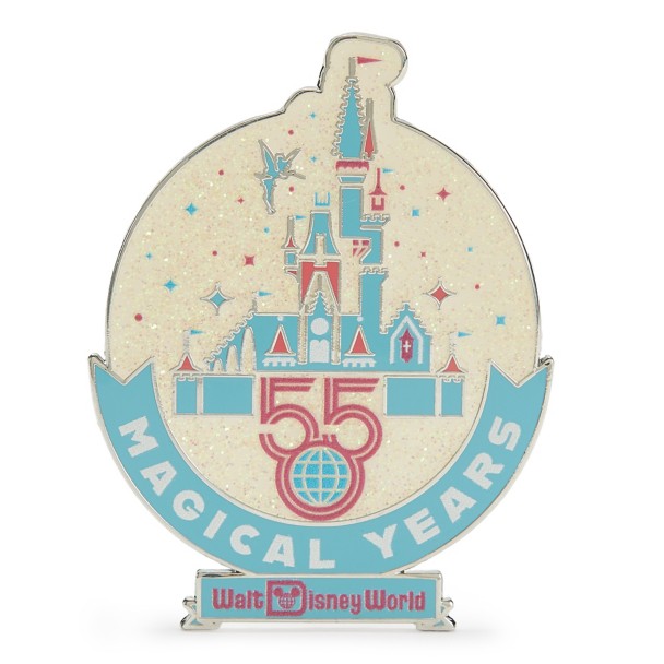 Cinderella Castle with Tinker Bell Pin – Walt Disney World 55th Anniversary – Limited Release Cinderella Castle with Tinker Bell Pin – Walt Disney World 55th Anniversary – Limited Release