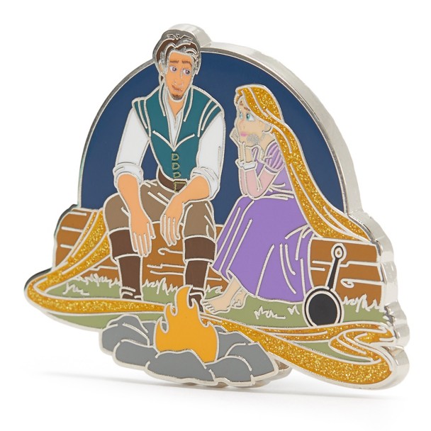 Rapunzel and Flynn Rider Pin - Tangled