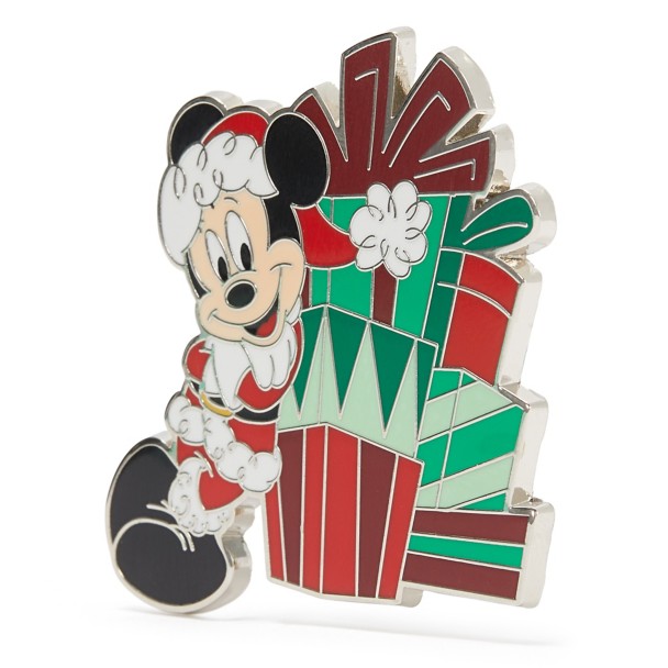 Santa Mickey Mouse Holiday Pin