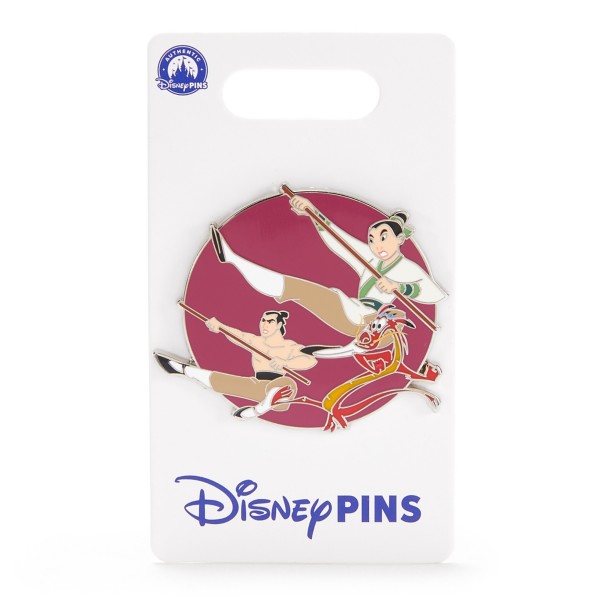 Mulan Li Shang and Mushu Pin