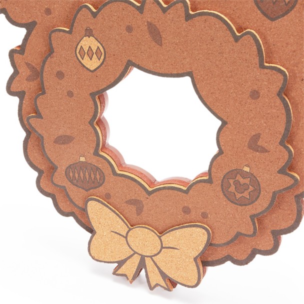 Mickey Mouse Icon Wreath Pin Collector's Cork Board with Pluto and Fifi Pin - Disney Magical Melodies - Limited Edition