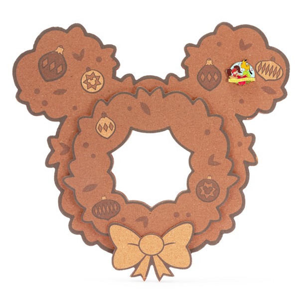 Mickey Mouse Icon Wreath Pin Collector’s Cork Board with Pluto and Fifi Pin – Disney Magical Melodies – Limited Edition Mickey Mouse Icon Wreath Pin Collector’s Cork Board with Pluto and Fifi Pin – Disney Magical Melodies – Limited Edition