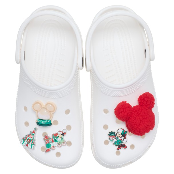 Mickey and Minnie Mouse Holiday Jibbitz Set by Crocs
