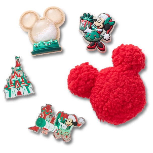 Mickey and Minnie Mouse Holiday Jibbitz Set by Crocs Mickey and Minnie Mouse Holiday Jibbitz Set by Crocs