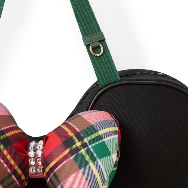 Minnie Mouse Big Face Holiday Canvas Tote