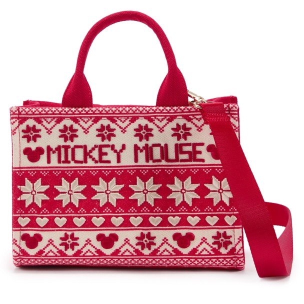 Mickey Mouse Icon Fair Isle Mini Tote Bag – Once Upon a Bag Mickey Mouse Icon Fair Isle Mini Tote Bag – Once Upon a Bag