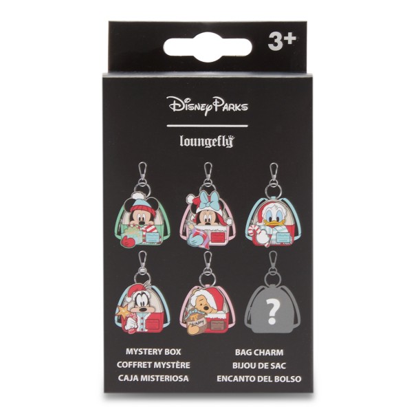 Mickey Mouse and Friends Holiday Loungefly Mini Backpack Mystery Bag Charms - 1-Pc.