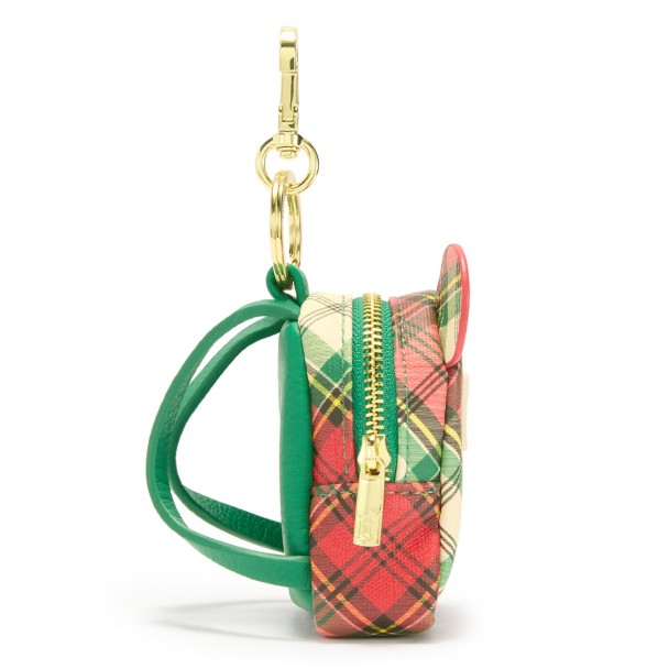 Mickey Mouse Plaid Loungefly Mini Backpack Bag Charm