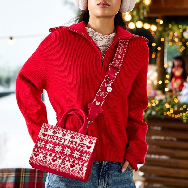Mickey Mouse Icon Fair Isle Bag Strap - Once Upon a Bag