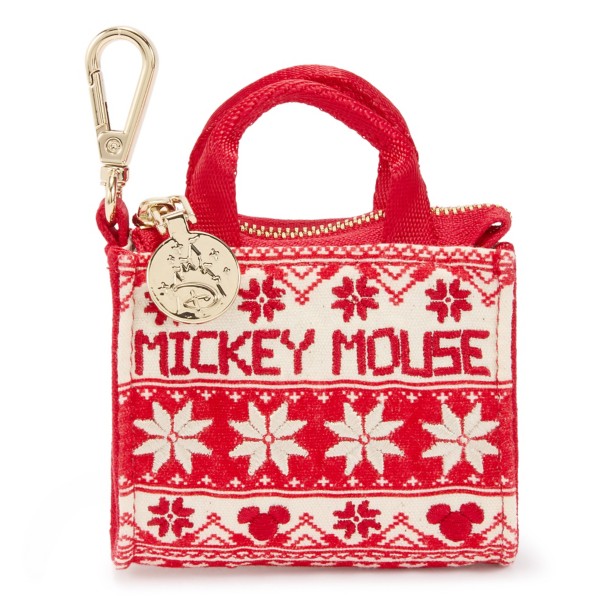 Mickey Mouse Icon Fair Isle Micro Tote Bag Charm – Once Upon a Bag Mickey Mouse Icon Fair Isle Micro Tote Bag Charm – Once Upon a Bag