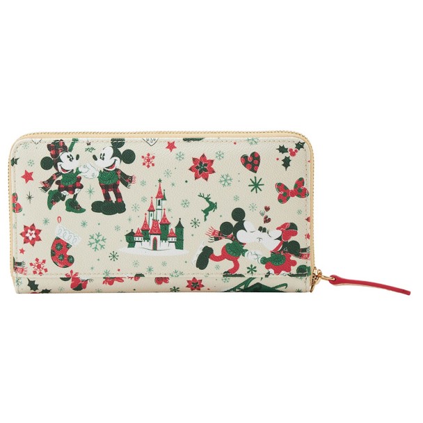 Mickey and Minnie Mouse Holiday Dooney & Bourke Wristlet Wallet - Exclusive