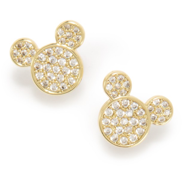 Mickey Mouse Icon Earrings and Necklace Set in Ornament Box