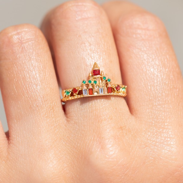 Fantasyland Castle Holiday Ring by Girls Crew