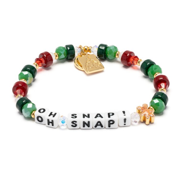 Mickey Mouse Gingerbread ''Oh Snap!'' Bracelet by Little Words Project
