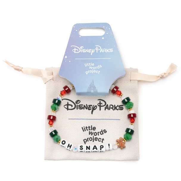 Mickey Mouse Gingerbread ''Oh Snap!'' Bracelet by Little Words Project