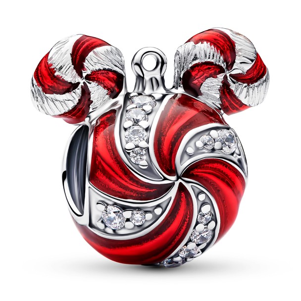 Mickey Mouse Icon Peppermint Swirl Charm by Pandora Mickey Mouse Icon Peppermint Swirl Charm by Pandora