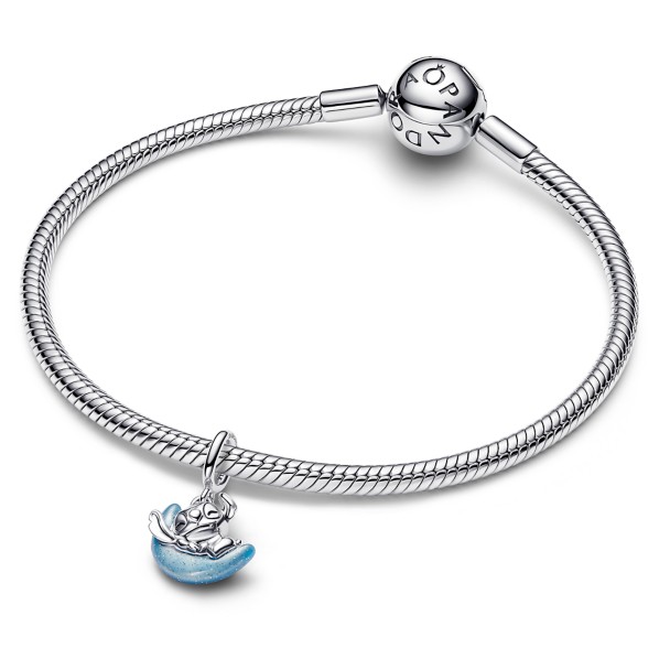 Stitch in the Moon Charm by Pandora - Lilo & Stitch
