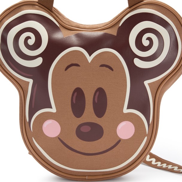 Mickey Mouse Gingerbread Mini Big Face Canvas Tote