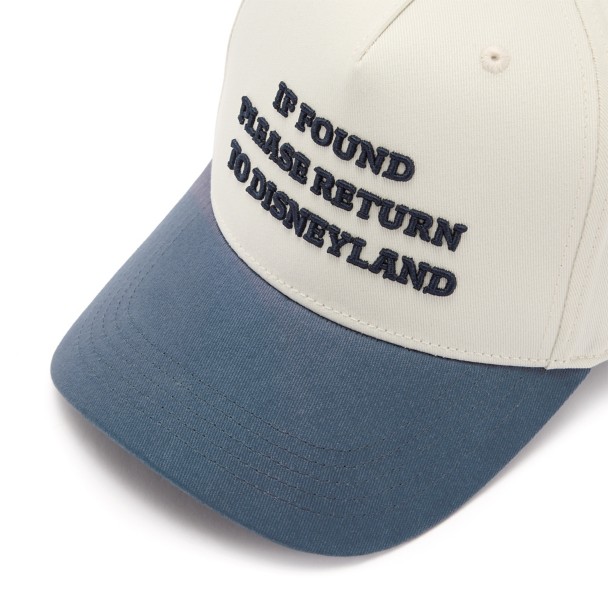 Disneyland ''If Found Please Return to Disneyland'' Baseball Cap for Adults