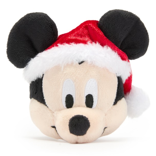 Santa Mickey Mouse Headband Plush – Mini 3 1/2” Santa Mickey Mouse Headband Plush – Mini 3 1/2”