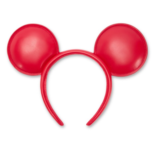 Mickey Mouse Ear Headband for Adults - Red