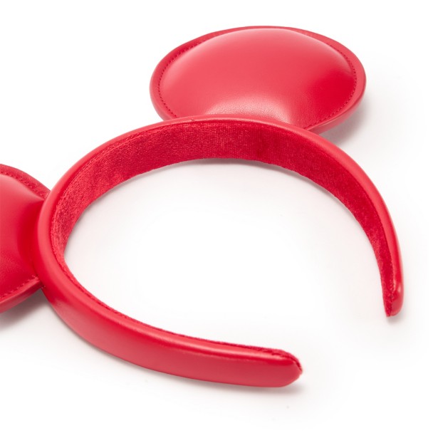 Mickey Mouse Ear Headband for Adults - Red
