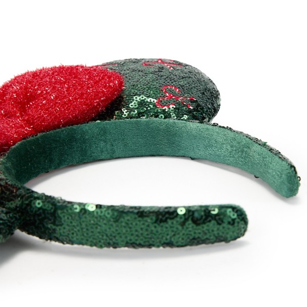 Minnie Mouse Sequined Holiday Ear Headband for Adults