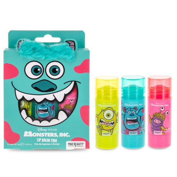 Monsters Inc. Mad Beauty Lip Balm Trio
