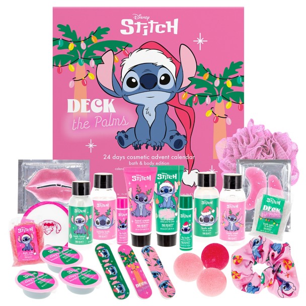Stitch Mad Beauty 24 Days Cosmetic Advent Calendar – Bath and Body Edition – Lilo & Stitch Stitch Mad Beauty 24 Days Cosmetic Advent Calendar – Bath and Body Edition – Lilo & Stitch
