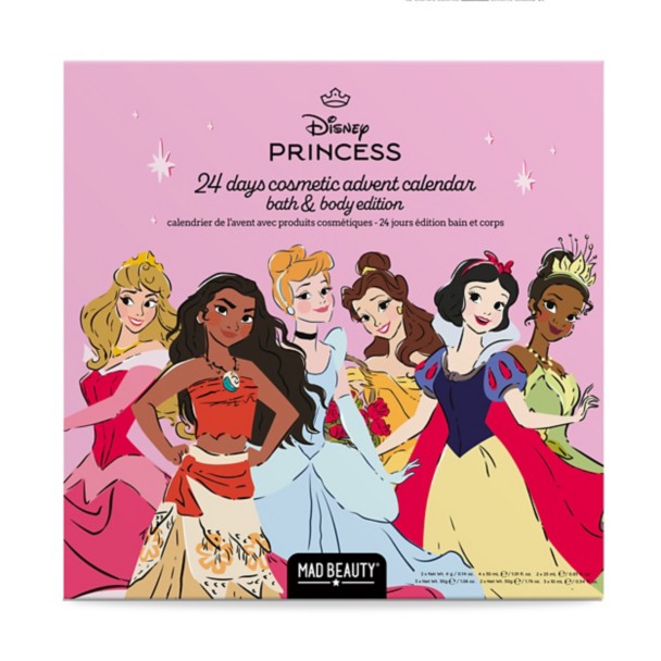 Disney Princess Mad Beauty 24 Days Cosmetic Advent Calendar - Bath and Body Edition