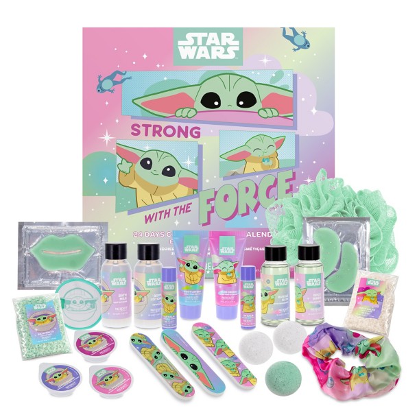 Grogu Mad Beauty 24 Days Cosmetic Advent Calendar – Bath and Body Edition – Star Wars Grogu Mad Beauty 24 Days Cosmetic Advent Calendar – Bath and Body Edition – Star Wars
